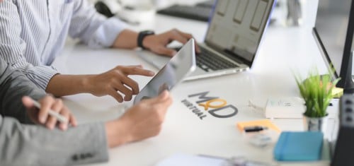 a team of virtual assistants working remotely