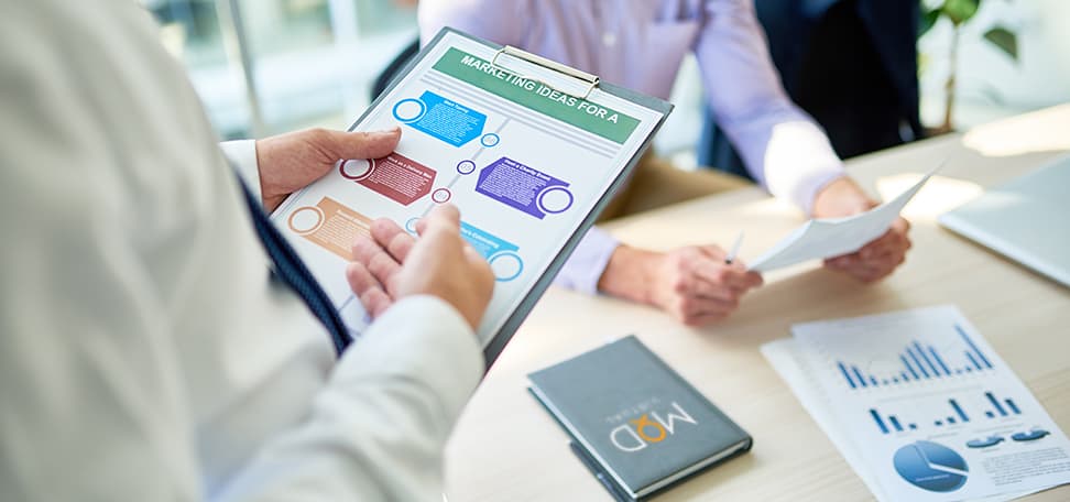 man holding clipboard ceo tax strategy virtual assistant