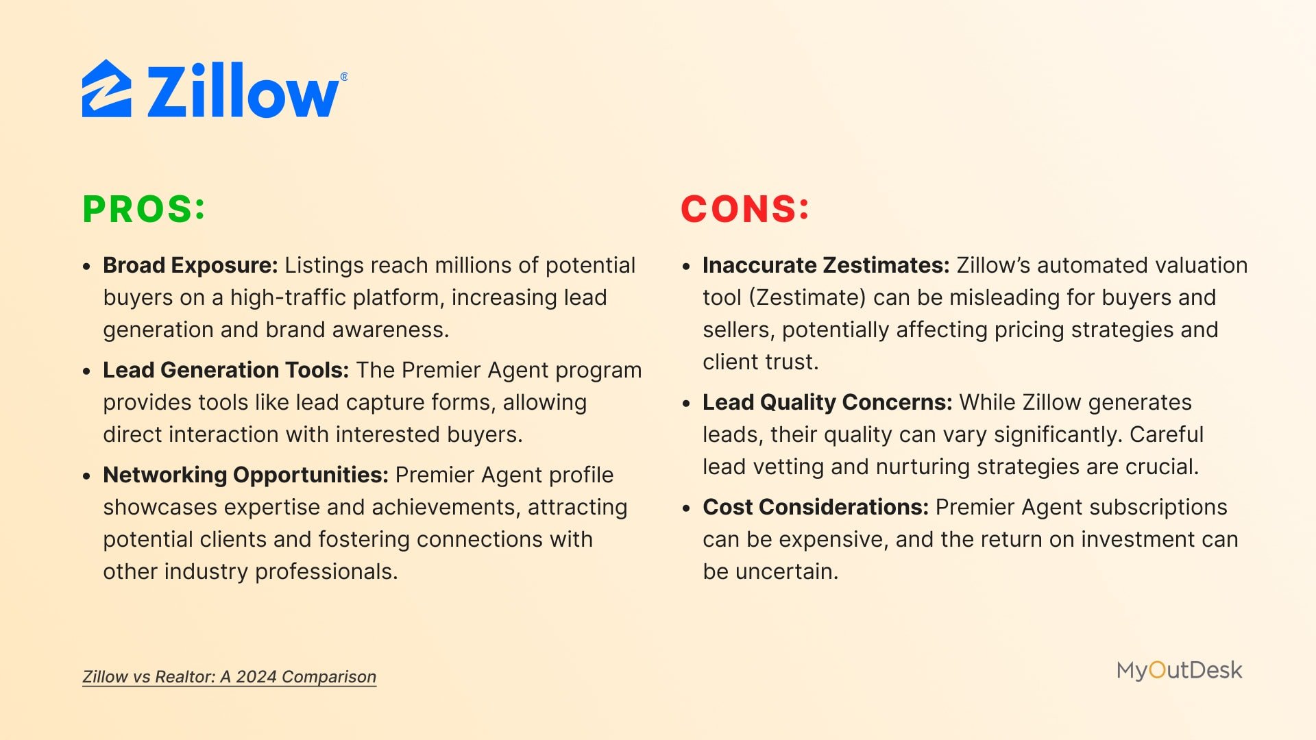 Zillow - pros and cons zillow: pros and cons